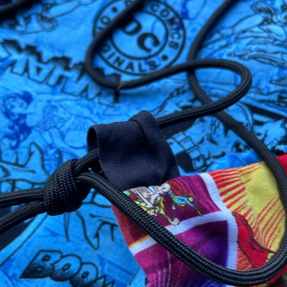 DC Comic HandmadeDrawstring Bag, Backpack - Picture 5 of 5